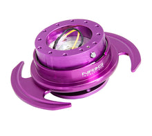 Load image into Gallery viewer, NRG SRK-650PP - Quick Release Kit Gen 3.0 Purple Body / Purple Ring w/Handles