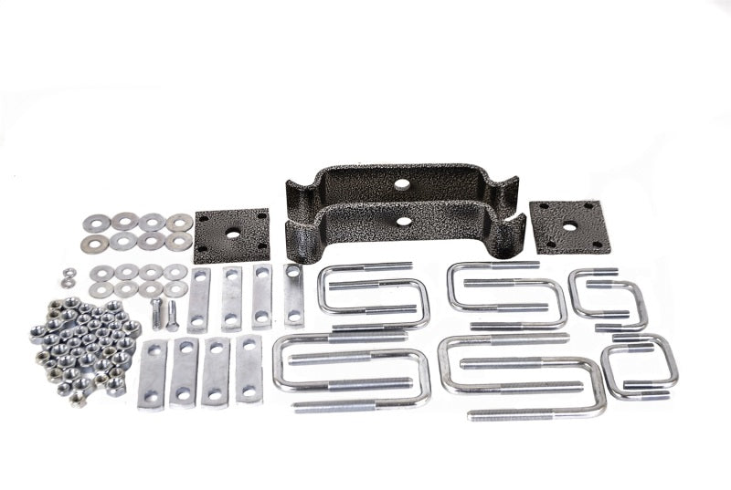 Hellwig 25300 FITS 07-10 Ford F-250 SD Hardware Kit for Load Pro Multi Leaf 2500lb/3500lb Helper Springs