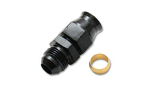 Load image into Gallery viewer, Vibrant 16458 FITS -8AN Male to 1/2in Tube Adapter Fitting (w/ Brass Olive Insert)