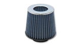 Vibrant 1923C FITS Open Funnel Perf Air Filter (5in Cone O.D. x 5in Tall x 2.75in inlet I.D.) Chrome Filter Cap