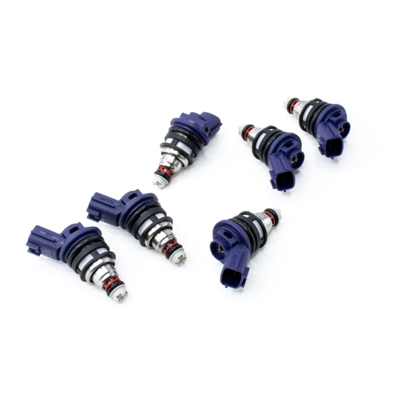 DeatschWerks 01J-00-0370-6 - 96-99 Nissan I30 VQ30 / RB25DET / Maxima VQ30de / 300zx 370cc Side Feed Injectors