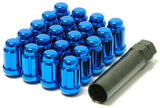 Wheel Mate 41885U - Muteki Closed End Lug Nuts Blue 12x1.25