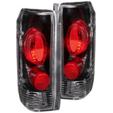 ANZO 211062 FITS: 1989-1996 Ford F-150 Taillights Black