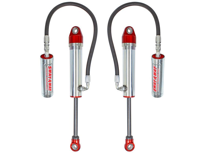 aFe 202-0056-01 FITS 97-17 Nissan Patrol Sway-A-Way 2.5in Rear Shock Kit w/ Remote Reservoir for OE Ride Height