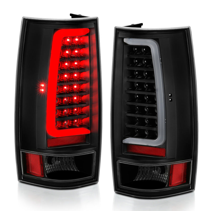 ANZO 311321 -  FITS: 2007-2014 Chevy Tahoe LED Taillight Plank Style Black w/Clear Lens