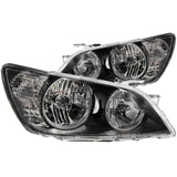 ANZO 121210 FITS: 2001-2005 Lexus Is300 Crystal Headlights Black