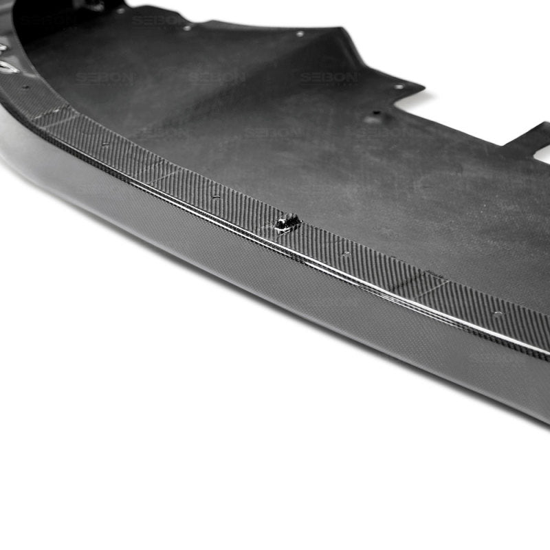 Seibon FL0910NSGTR-OE FITS 09-10 Skyline R35 GT-R OEM Carbon Fiber Front Lip