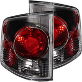 ANZO 211165 FITS: 1995-2005 Chevrolet S-10 Taillights Dark Smoke 3D Style