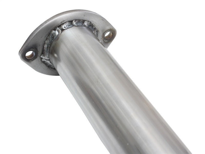 aFe 49-46024-B FITS MACH Force XP 2.5in Cat-Back Stainless Steel Exhaust System w/Black Tip Toyota Tacoma 13-14 2.7L