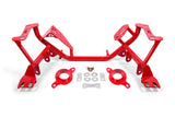 BMR Suspension KM732R - BMR 79-95 Ford Mustang K-Member Standard Version w/Spring Perches Red