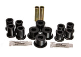 Energy Suspension 8.2107G - 89-94 Toyota Pick Up 2WD (Exc T-100/Tundra) Black Rear Leaf Spring Bushing Set