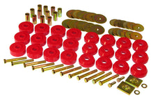 Load image into Gallery viewer, Prothane 7-145 - Chevy Conv Impala / Belair Body Mount Kit Red