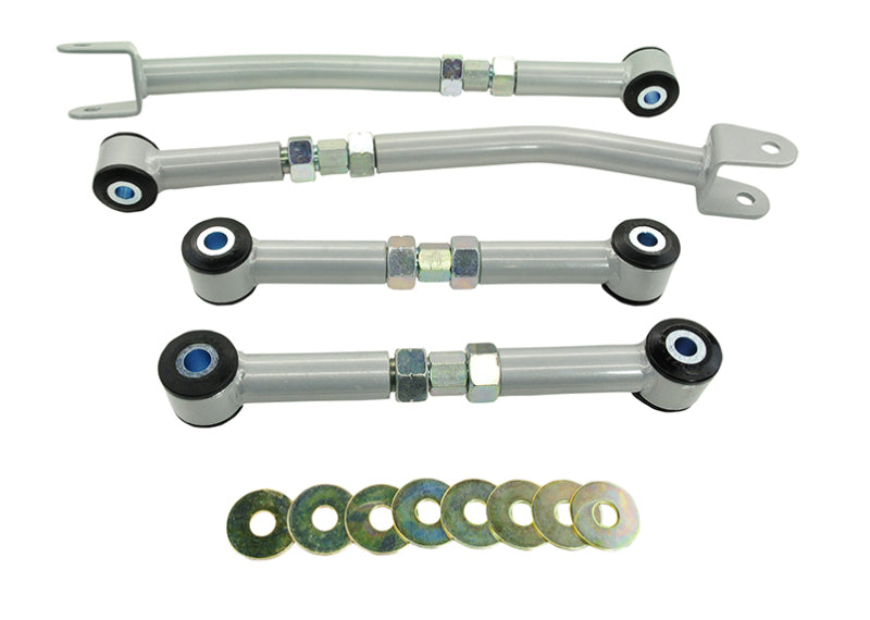 Whiteline KTA124 - 98-08 Subaru Legacy Liberty Rear Lower Control arm-adjust toe/camber