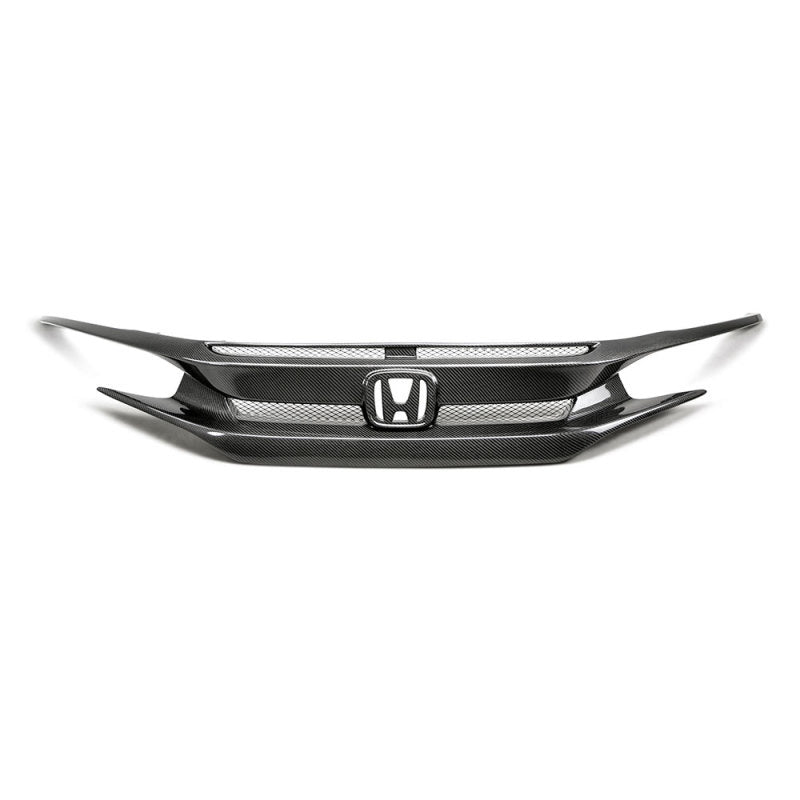 Seibon FG16HDCV4D FITS 16-18 Honda Civic OEM-Style Carbon Fiber Front Grill