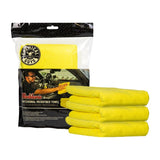 Chemical Guys MICYELLOW03 - Workhorse Professional Microfiber Towel16in x 16inYellow3 PackCase of 16