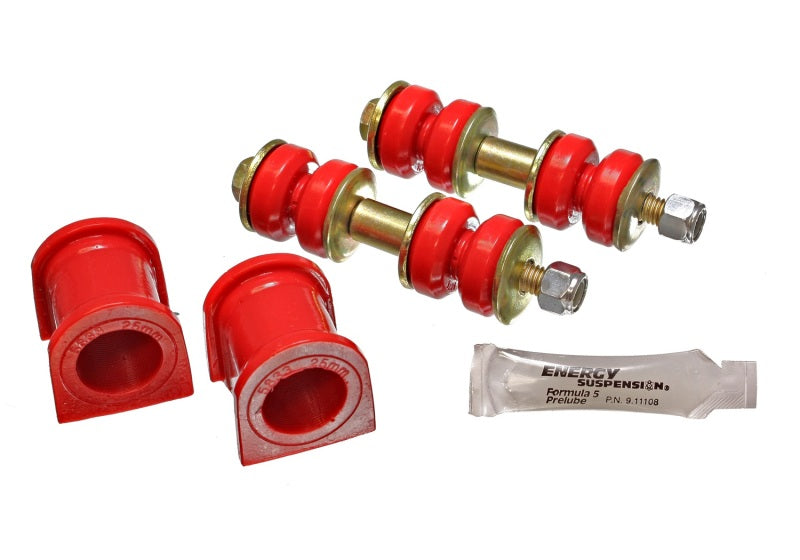 Energy Suspension 8.5130R - 04-07 Scion xB Red 25mm Front Sway Bar Bushing Set