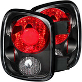 ANZO 211028 FITS: 1999-2004 Chevrolet Silverado Taillights Black