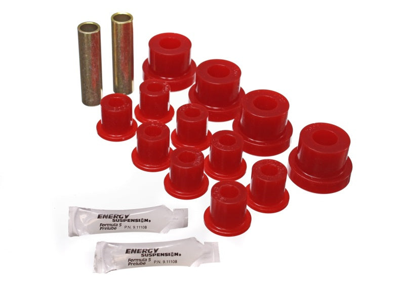 Energy Suspension 2.2102R - Cj Frt Sprg BushRed