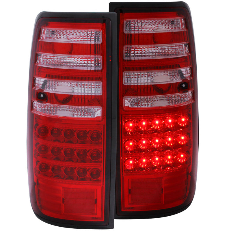 ANZO 311095 FITS: 1991-1997 Toyota Land Cruiser Fj LED Taillights Red/Clear