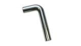 Vibrant 13036 FITS 2in O.D. T304 SS 90 deg Mandrel Bend 4in x 12in leg lengths (2in Centerline Radius)