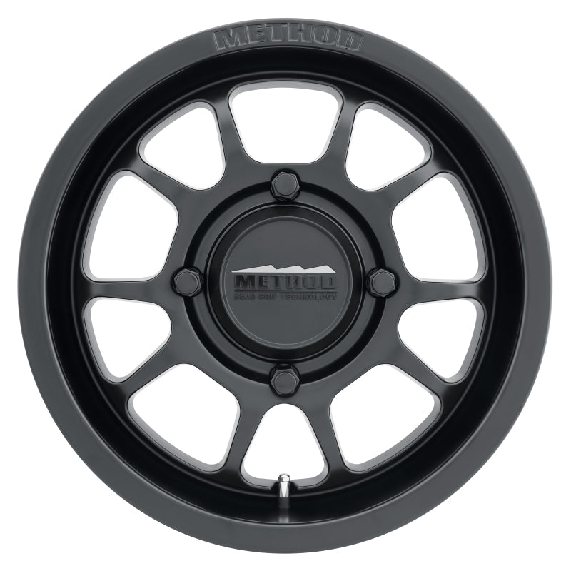 Method Wheels MR40958047544 - Method MR409 Bead Grip 15x8 / 4+4/0mm Offset / 4x136 / 106.25mm CB Matte Black Wheel
