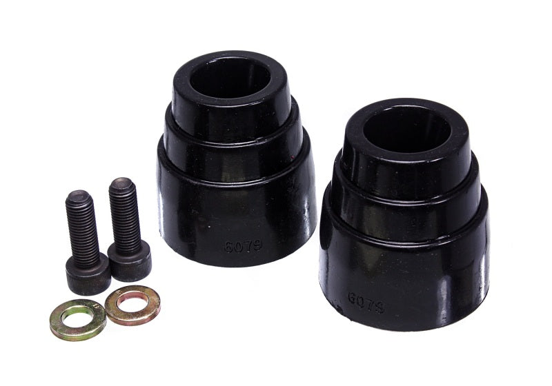 Energy Suspension 8.9104G - 1996-2009 Toyota 4Runner Rear Bump Stops (Black)