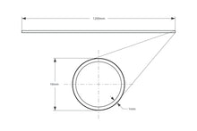 Load image into Gallery viewer, Seibon CFTUBE16 - Carbon Fiber Tube 47in x .63in