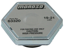 Load image into Gallery viewer, Moroso 63320 - Racing Radiator Cap19-21lbs