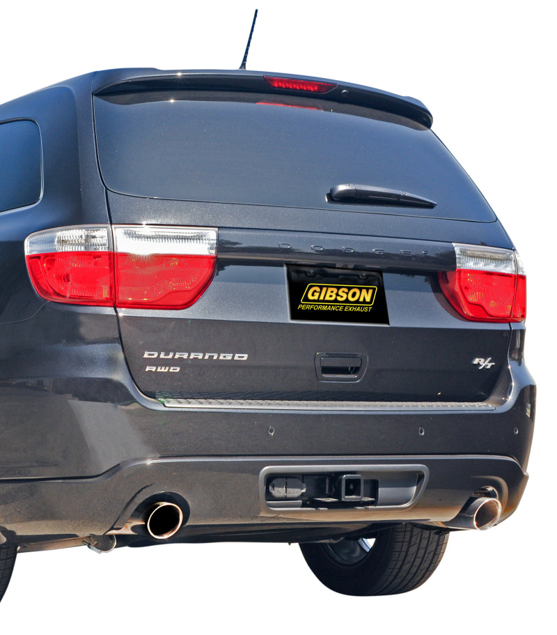 Gibson 11-18 Dodge Durango R/T 5.7L 2.25in Axle-Back Dual Exhaust - Aluminized - free shipping - Fastmodz
