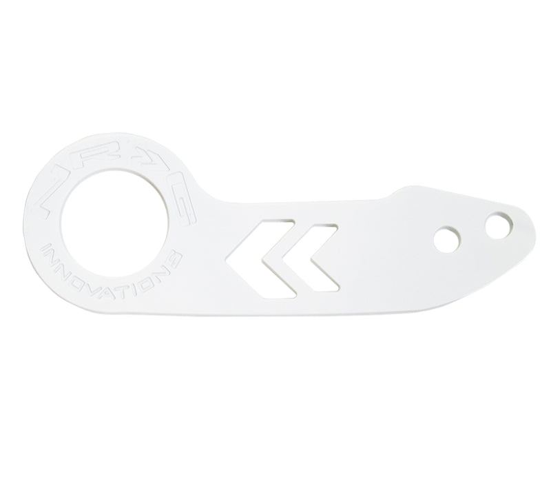 NRG TOW-110WT - Universal Rear Tow Hook White Powder Coat