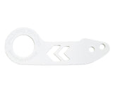 NRG TOW-110WT - Universal Rear Tow Hook White Powder Coat