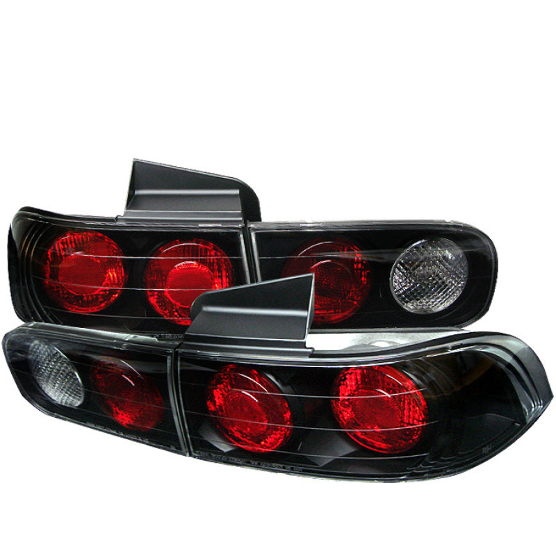 SPYDER 5000200 - Spyder Acura Integra 94-01 4Dr Euro Style Tail Lights Black ALT-YD-AI94-4D-BK