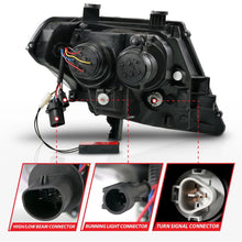 Load image into Gallery viewer, ANZO 111598 FITS 09-20 Nissan Frontier Chrome Projector Plank Style DRL w/ Switchback &amp; Sequential LED DRL