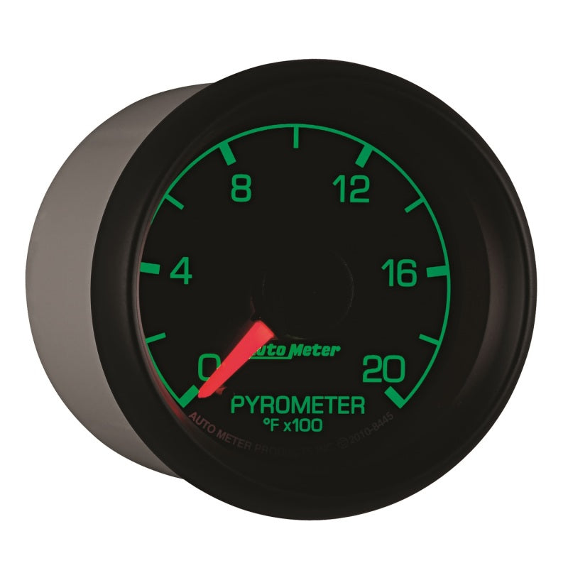 AutoMeter 8445 - Autometer Factory Match Ford 52.4mm Full Sweep Electronic 0-2000 Deg F EGT/Pyrometer Gauge