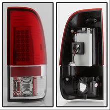 Load image into Gallery viewer, SPYDER 5003485 - Spyder Ford F150 side 97-03/F250/350 Duty 99-07 LED Tail Lights Red Clear ALT-YD-FF15097-LED-RC