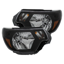 Load image into Gallery viewer, ANZO - [product_sku] - ANZO 2012-2015 Toyota Tacoma Crystal Headlights Black - Fastmodz