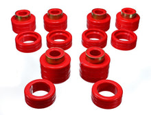 Load image into Gallery viewer, Energy Suspension 3.4123R FITS 3.4123R - Chevy Pickup 2&amp;4Wd Body Mounts Red
