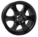 Enkei 482-780-8335BK - M6 Universal Truck & SUV 17x8 35mm Offset 6x139.7 Bolt Pattern 78mm Bore Black Wheel