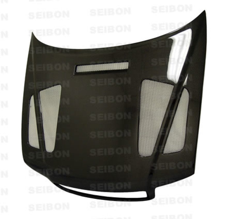 Seibon HD9601AUA4-ER FITS 96-01 Audi A4 ER Carbon Fiber Hood