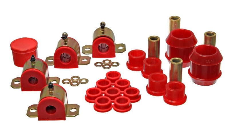 Energy Suspension 8.18106R - 00-05 Toyota Celica Red Hyper-Flex Master Bushing Set