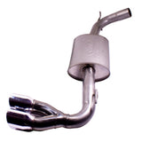 Ford Racing M-5230-FSH - 2012-2014 Focus Hatchback Axle Back Exhaust System