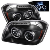 SPYDER 5009876 FITS 5009876 - Spyder Dodge Magnum 05-07 Projector Headlights LED Halo LED Blk (Not Included) PRO-YD-DMAG05-LED-BK