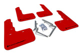 Rally Armor MF47-UR-RD/BLK FITS: 17-18 Honda Civic Type R (Type R Only) UR Red Mud Flap w/ Black Logo