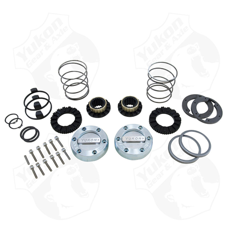 Yukon Gear Hardcore Locking Hub Set For Dana 44 / GM & Ford 1/2 & 3/4 Ton / 19 Spline - free shipping - Fastmodz