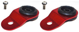 Torque Solution TS-EV-008ic - Radiator Mount Combo with Inserts (RED) : Mitsubishi Evolution 7/8/9