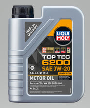 Load image into Gallery viewer, LIQUI MOLY 20236 FITS 1L Top Tec 6200 Motor Oil 0W20