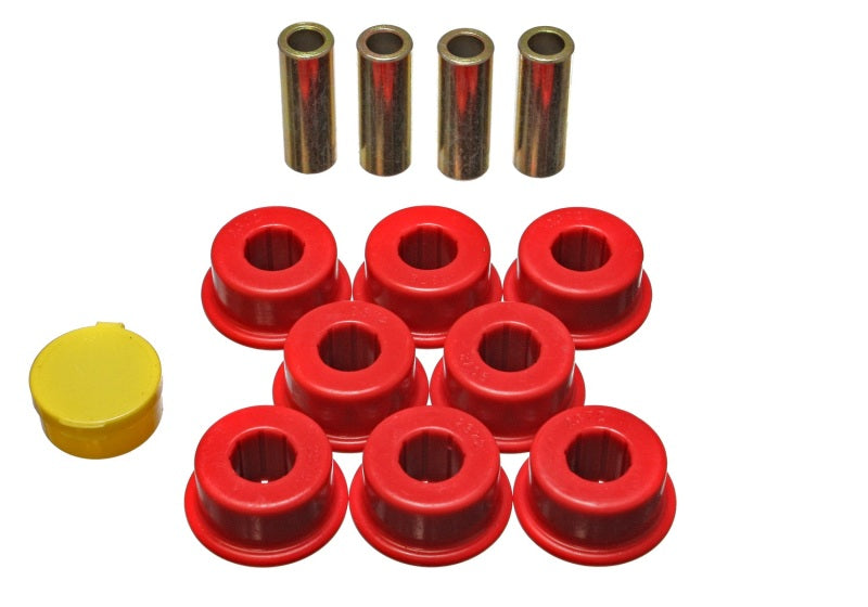 Energy Suspension 8.3118R - 95-03 Toyota Avalon / 97-01 Camry / 99-03 Solara Red Rear Control Arm Bushing Set