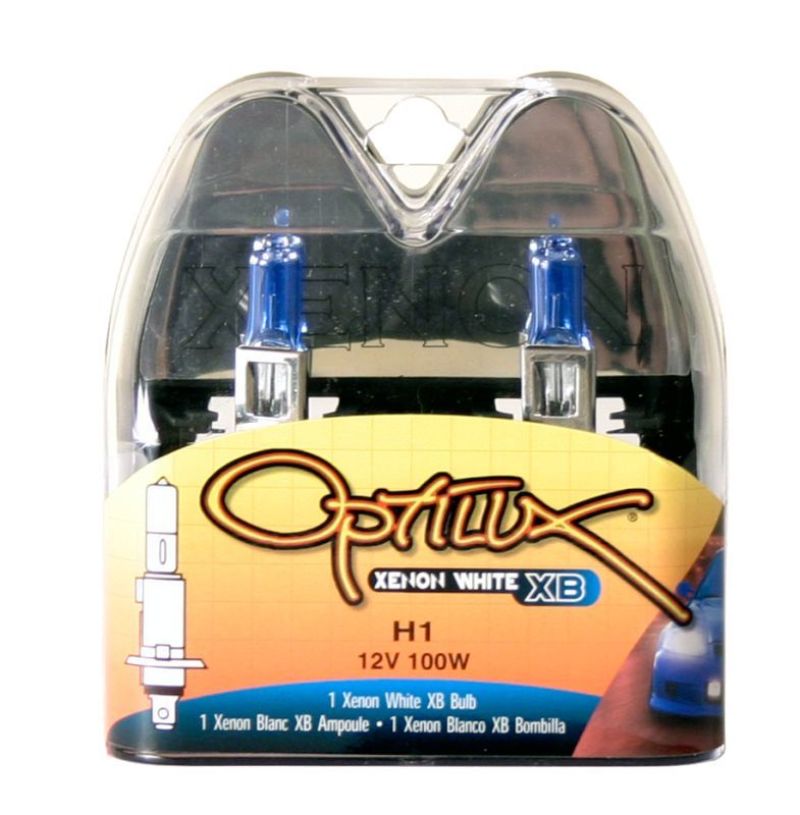 Hella H71070227 - Optilux H1 100W XB Extreme White Bulbs (Pair)