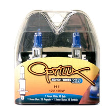 Load image into Gallery viewer, Hella H71070227 - Optilux H1 100W XB Extreme White Bulbs (Pair)