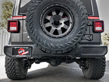 Load image into Gallery viewer, aFe 49-48075-B FITS MACH Force-Xp Axle-Back Hi-Tuck Exhaust System w/Black Tip 18-19 Jeep Wrangler (JL) V6 3.6L
